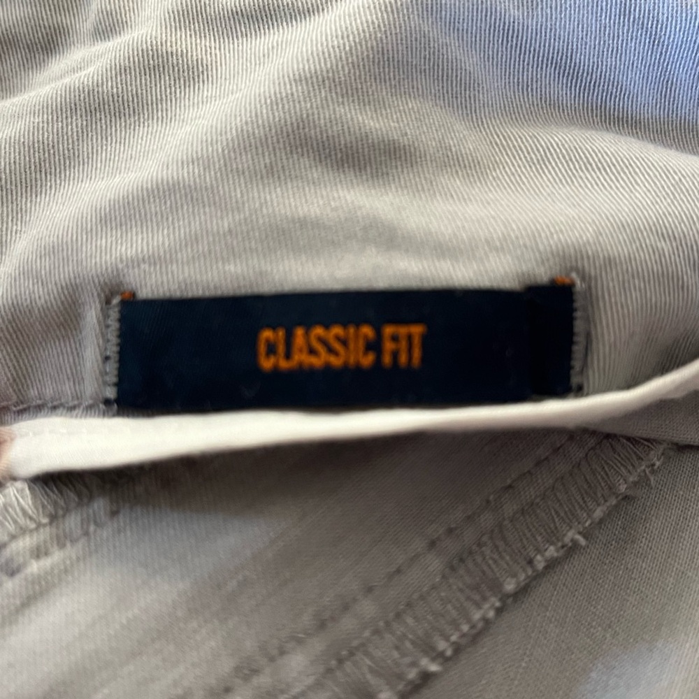 Light gray Jag Jeans women’s classic fit cotton blend pull-on shorts EUC 18W - Picture 11 of 11
